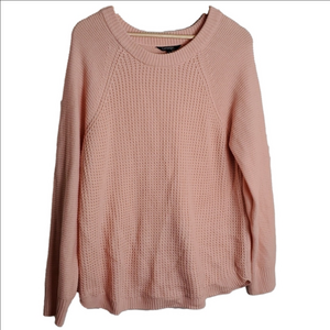 Women's pink knit sweater size XXL